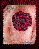 Eye of the Storm Celtic Tattoo Design