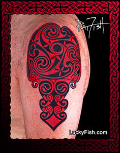 Stormchaser Celtic Pictish Tattoo Design 