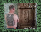 Clonfert Catherdral Saint Brendan the Navigator tattoo