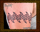 celtic arm band tattoo knotwork 
