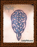 Awakening Celtic Knot Tattoo Design on back