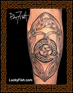 Ring of Power Celtic Design Tattoo 