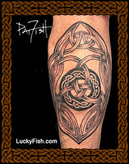 Ring of Power Celtic Design Tattoo 