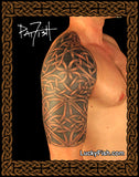 Body Armor Celtic Warrior Tattoo Design 4