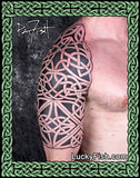 Body Armor Celtic Warrior Tattoo Design 2