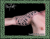 Body Armor Celtic Warrior Tattoo Design 5