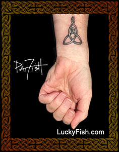 Celtic Mother Child Symbol Tattoo Design