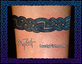 Eternal Link Band Celtic Tattoo Design color