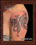 tribal celtic butterfly tattoo photo