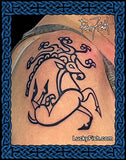 tattoo altai pazyryk russia siberia princess ukok caribou reindeer