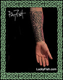 forearm Nordic Celtic Tattoo Sleeve Design
