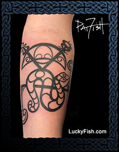 Pictish Scottish tattoo design Pict