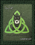 doberman dog logo design Celtic