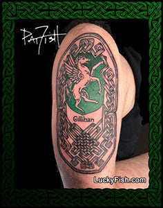 pegasus heraldic Celtic tattoophoto