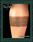 Kings' Braid Celtic leg band Tattoo Design