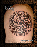 Tara Circle Celtic Tattoo Design