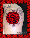 Tara Comet Celtic Tattoo Design