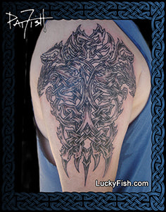 Thorn Dragons Tattoo Design