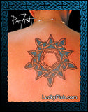 Motherhood Star Bright Celtic Tattoo Design