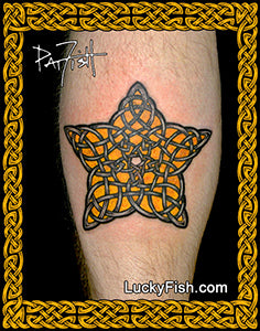 Nautical Star Tattoo with Celtic Design  Media 2