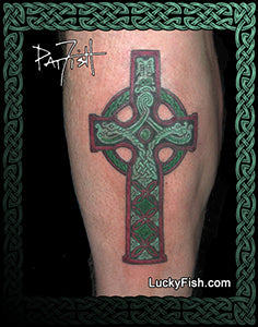 Killamery Celtic Cross Tattoo Design