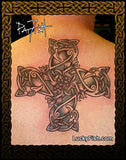 Eagle Cross Celtic Tattoo Design