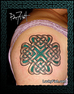 Celtic Love Knot Mandala Tattoo Design