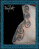 Pictish Warrior Tattoo Design on body