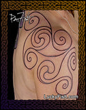 Pictish Warrior Tattoo Design shoulder