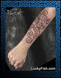 Pictish Warrior Tattoo Design forearm
