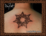 Faery Star Celtic Tattoo Design 2