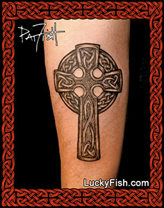 highlander celtic cross tattoo
