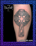 photo of celtic cross tattoo