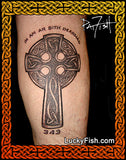 memorial celtic cross tattoo photo