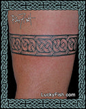 Celtic Guardian Band Tattoo Design