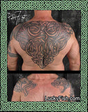 Celtic Dancing Angel Wings Tattoo Pattern