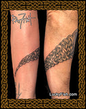 forearm Epaulette Celtic Tattoo Design