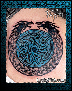 Dragon Egg Celtic Tattoo Design