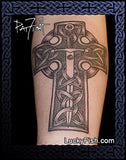Knight's Templar Cross Celtic Tattoo Design