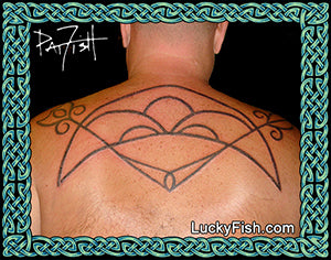Pictish Broken Spear Tattoo Design