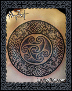Maiden Stone Pictish Tattoo Design