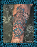 Loving Cranes Celtic Bird Tattoo Design