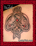 Loving Cranes Celtic Tattoo Design