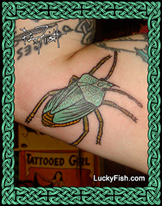 Stinkbug Tattoo Design