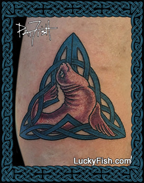 Seal Knot Celtic Selkie Tattoo Design