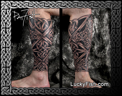 Tattoo uploaded by Alo Loco Tattoo  Black and grey full sleeve leg Irish  Celtic Ancestors Warriors tattoos  Tattoodo
