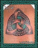 Protection Trinity Christian Celtic Tattoo Design