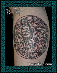 Water Snakes Celtic Tattoo Design
