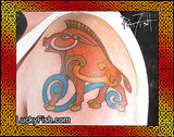Boar Lord Celtic Tattoo Design