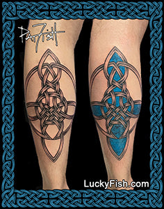 Dreamcatcher Celtic Knot Tattoo Design